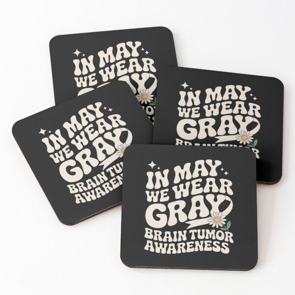 Item preview, In May We Wear Gray Brain Tumor Awareness Month  designed and sold by MeowtivationP.