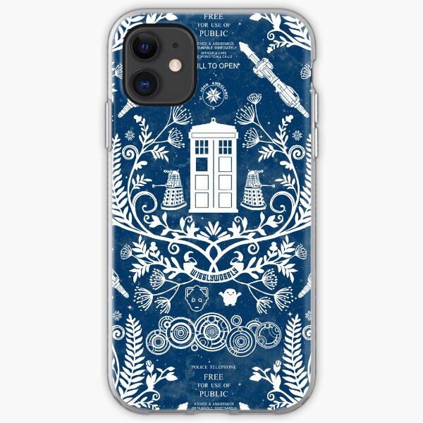 Who Damask iPhone Soft Case