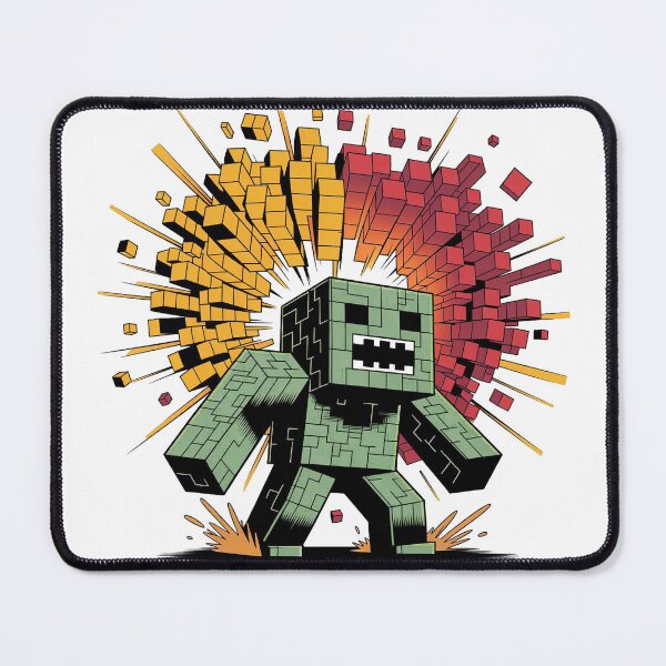 Item preview, Creeper Boom Voxel Explosion – Pixel Blast Artwork designed and sold by Thompika.