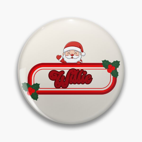 Item preview, Willie and Santa Claus designed and sold by ArtCraftLab.