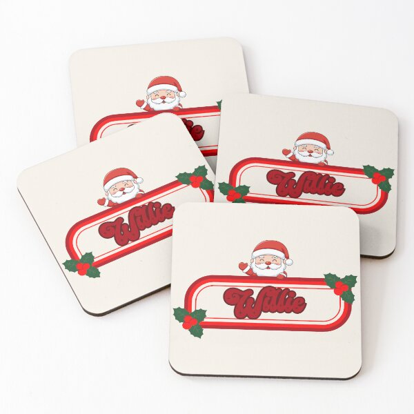 Item preview, Willie and Santa Claus designed and sold by ArtCraftLab.