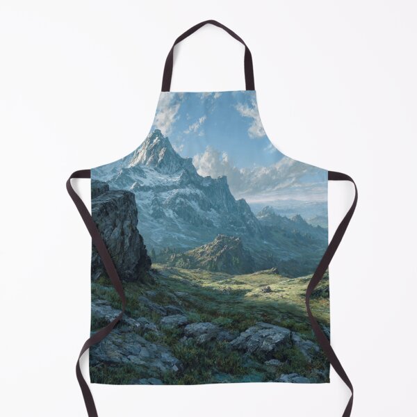 Item preview, Dragon Mountain Range With Clouds Art designed and sold by GrinGalore.