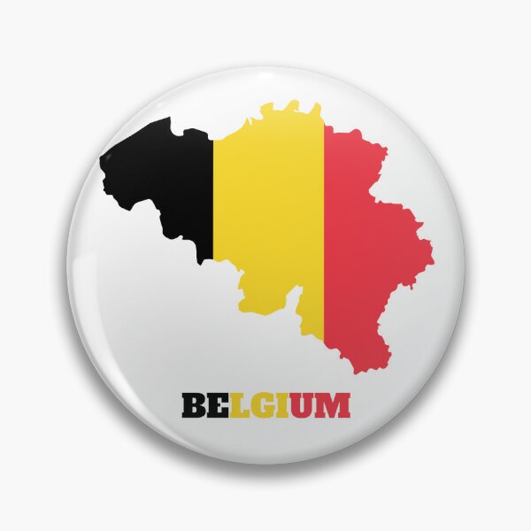 Item preview, BELGIUM Flag map design designed and sold by BasbiArt.