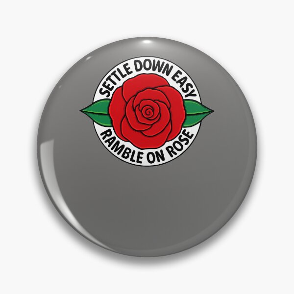 Item preview, RAMBLE-ON-ROSE.-RED-ROSE-WITH-LEAVES-T-SHIRT--- designed and sold by NicholasSteppan.