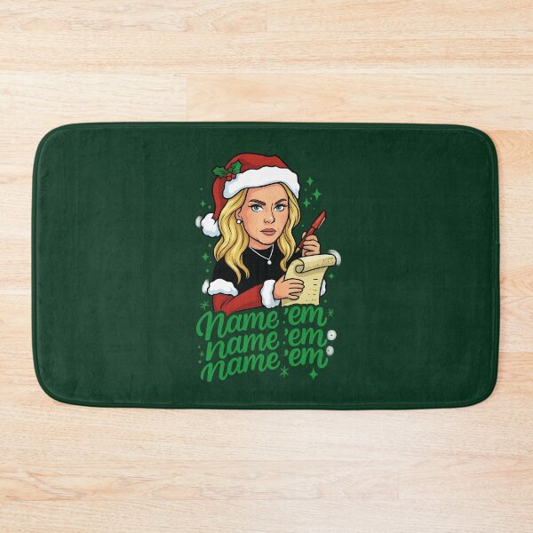 Item preview, “Name ’Em – Naughty List Edition” – Sutton Inspired RHOBH Christmas Design designed and sold by GirlyPopped.