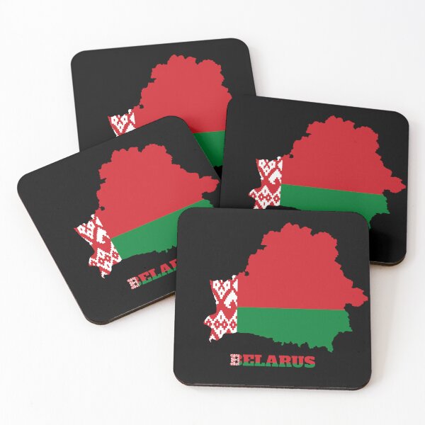 Item preview, BELARUS Flag map design designed and sold by BasbiArt.