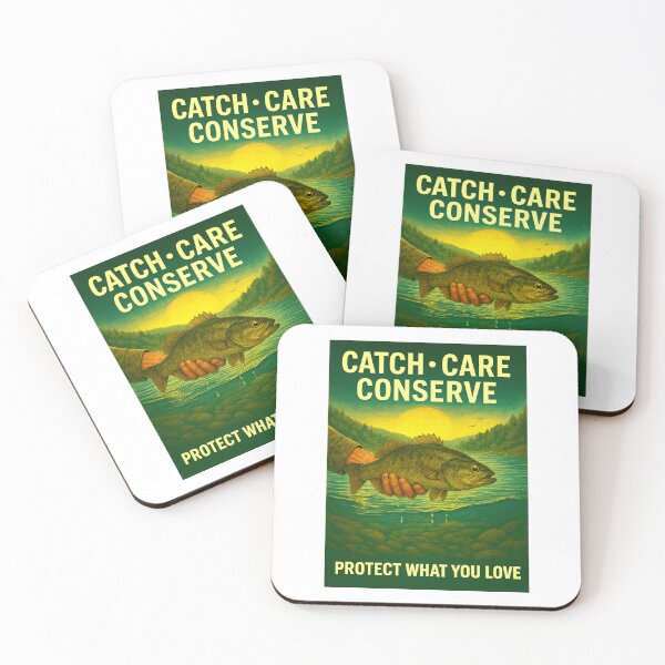 Item preview, Smallmouth Bass Fishing Conservation designed and sold by jimgruhala.