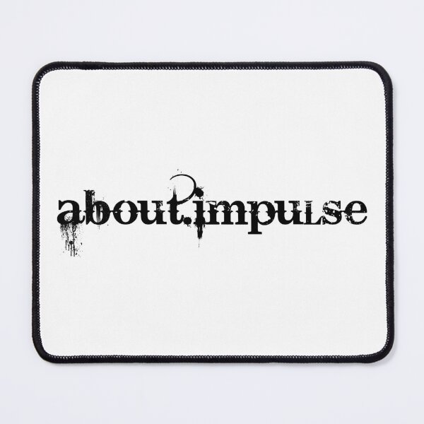 Item preview, about.impulse Black Logo designed and sold by about.impulse.