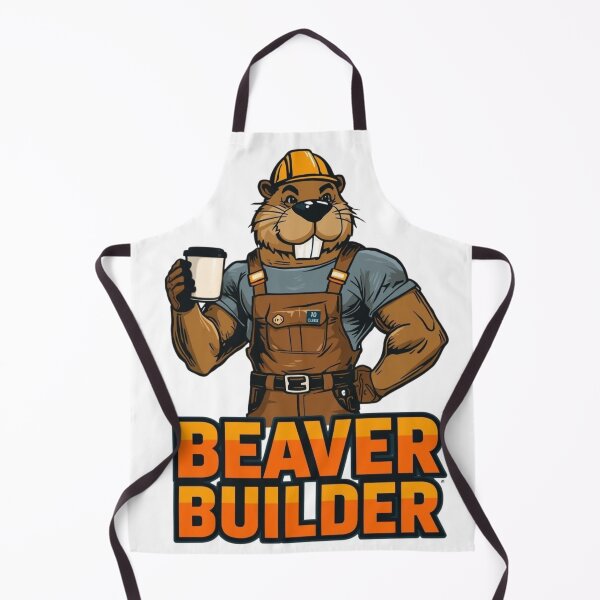 Item preview, Beaver Builder T-Shirt Strong Beaver Coffee Drinker Construction Worker Gift designed and sold by BeanNTee.