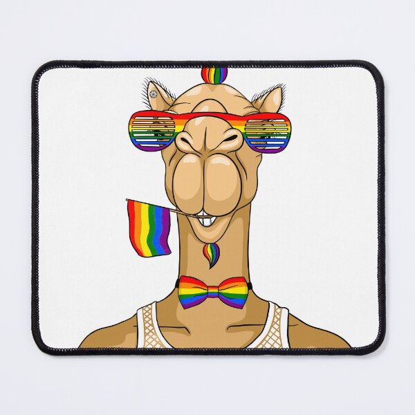 Item preview, Pride Camel With Rainbow Vibes designed and sold by Balagan Apparel.