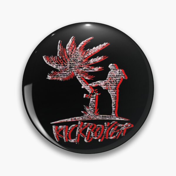 Item preview, Kickboxer Palm Strike – Sticker Retro Red designed and sold by Wawan35200.