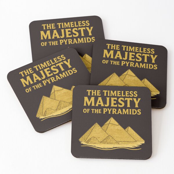 Item preview, Golden Majesty of the Pyramids – Ancient Egypt Timeless Art designed and sold by ArtVoyageShop.