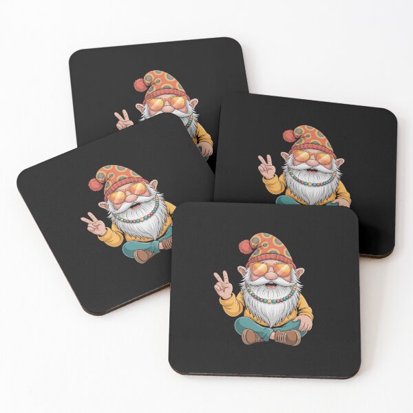 Item preview, Hippie Gnome Peace Sign Gnomes Lovers designed and sold by StephenDDArt.
