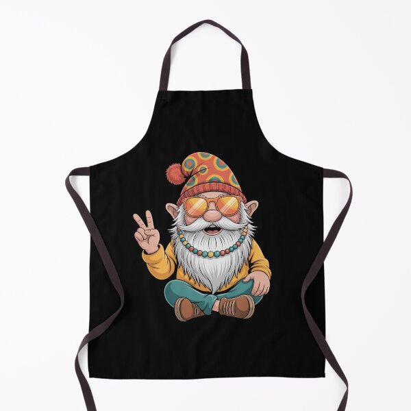 Item preview, Hippie Gnome Peace Sign Gnomes Lovers designed and sold by StephenDDArt.