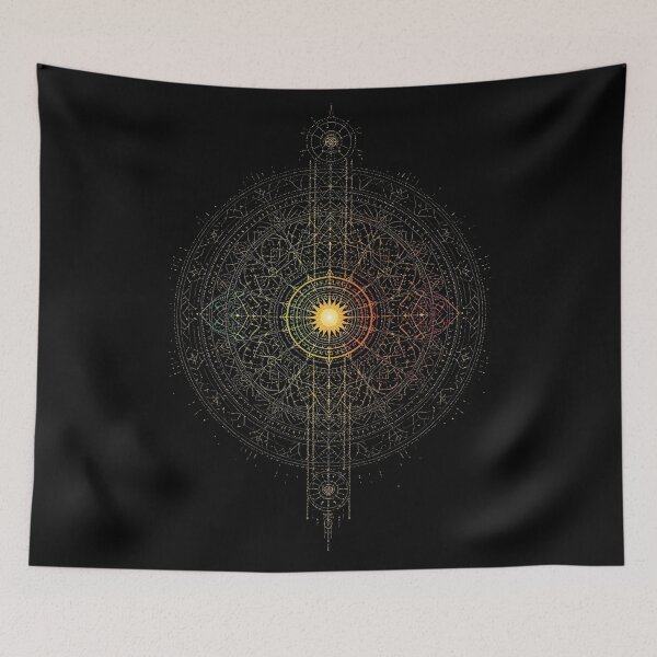 Item preview, Mystic Ikigai Mandala Sacred Balance designed and sold by ChicTrendz.