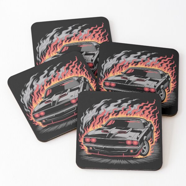 Item preview, Demonic Muscle Car – Dark Metal Inferno Artwork designed and sold by Thompika.