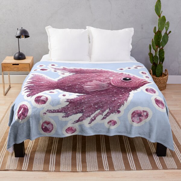 Item preview, Beautiful Pink Fish, Zodiac Water Sign Pisces designed and sold by Sugar Wisdom .