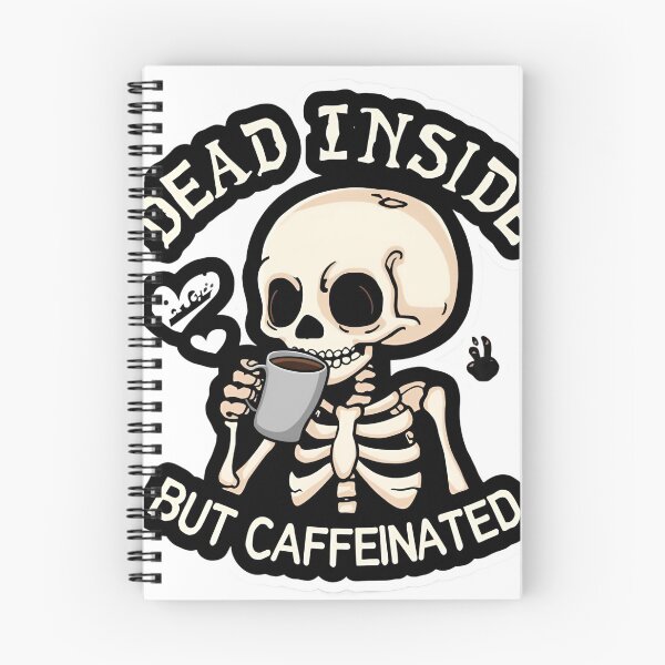 Item preview, Dead inside but caffienated designed and sold by All-N-All-2.