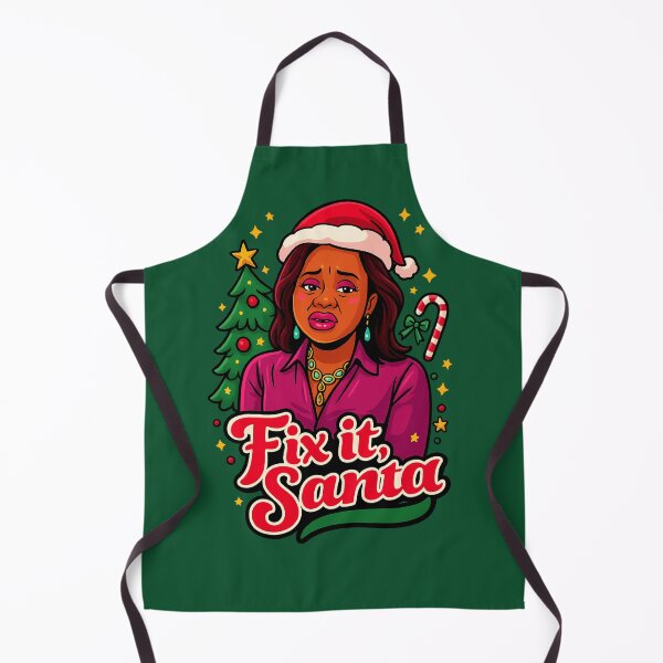 Artikelvorschau, Repariere es, Weihnachtsmann – Phaedra inspirierte RHOA-Weihnachts-Pop-Art entworfen und verkauft von GirlyPopped.