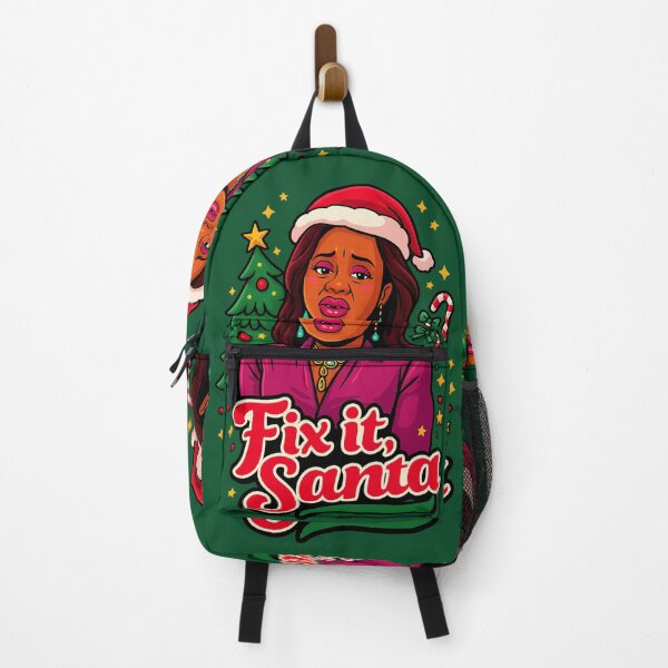 Item preview, Fix It, Santa - Phaedra Inspired RHOA Christmas Pop Art designed and sold by GirlyPopped.