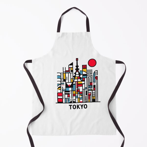 Item preview, Tokyo – Minimal Cubism Art Illustration | Modern Abstract Japan Design designed and sold by OzzFrequency.