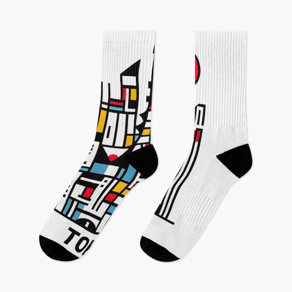 Item preview, Tokyo – Minimal Cubism Art Illustration | Modern Abstract Japan Design designed and sold by OzzFrequency.