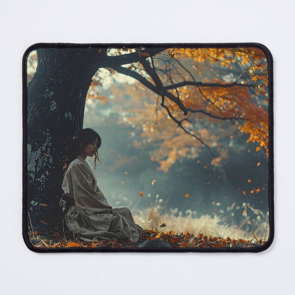 Item preview, The Tranquility of the Woods in Autumn designed and sold by Schoenenwald - Illustrations Uniques et Originales.