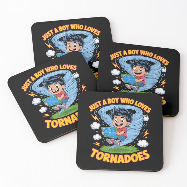 Item preview, Just A Boy Who Loves Tornadoes Tornado Lover Design designed and sold by designerDop.