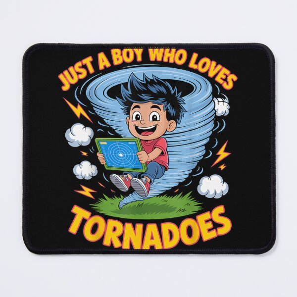 Item preview, Just A Boy Who Loves Tornadoes Tornado Lover Design designed and sold by designerDop.