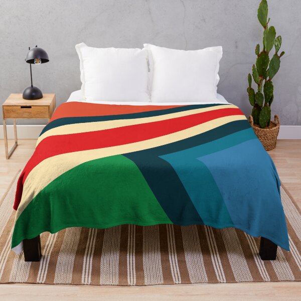 Item preview, Timeless Chic Retro Vintage Design Red Blue Green designed and sold by Petra Lang.