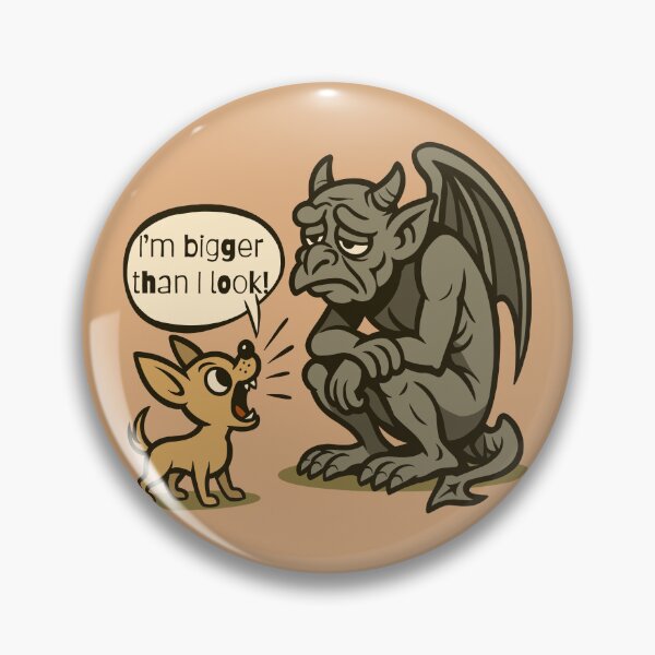 Item preview, I’m Bigger Than I Look! designed and sold by Ghost on Toast.