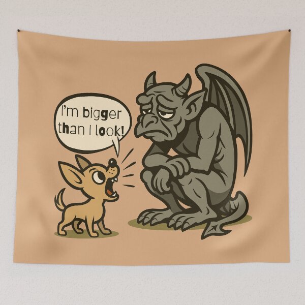 Item preview, I’m Bigger Than I Look! designed and sold by Ghost on Toast.