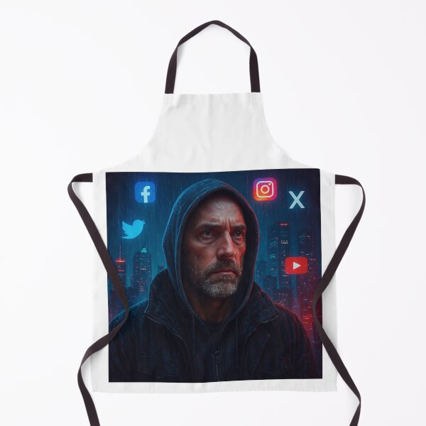Item preview, Cyberpunk Montréal 2077 – Digital Prophet Portrait designed and sold by JonathanP514.