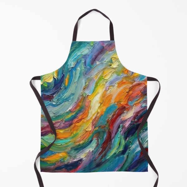 Item preview, Vibrant Colour Swirl Abstract Painting – Textured Brushstroke Wall Art designed and sold by Raja265.