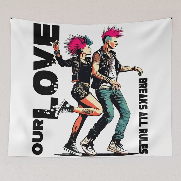 Item preview, Our LOVE breaks all rules designed and sold by Concept-Hub.