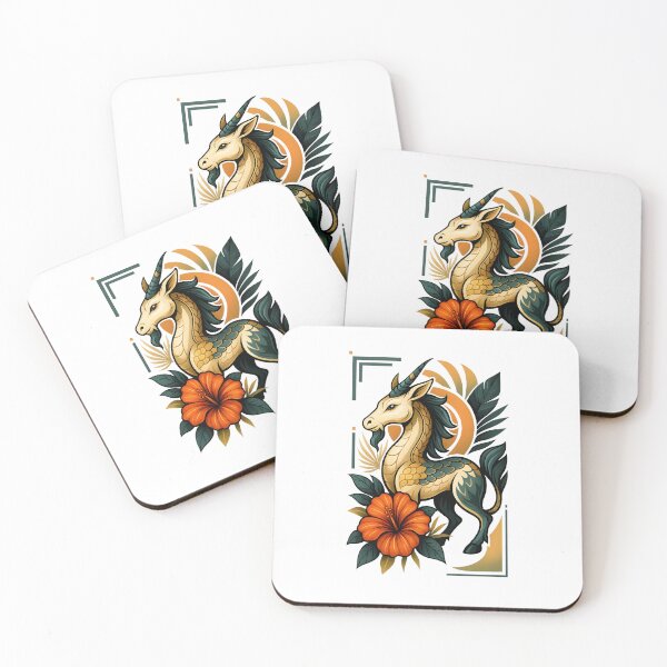 Item preview, Legendary Kirin – Asian Mythical Creature in Tropical Fantasy Style designed and sold by SVALANART.
