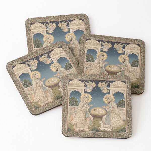 Item preview, Miniature-Style Sacred Nativity Artwork designed and sold by digisetumedia.