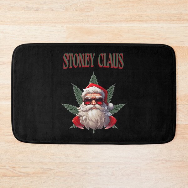 Item preview, Stoney Claus: The Ultimate Funny Santa and Cannabis Leaf Holiday Design designed and sold by DesignsDominus.