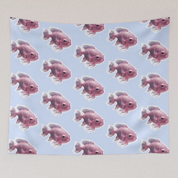 Item preview, Beautiful Pink Fish, Zodiac Water Sign Pisces designed and sold by Sugar Wisdom .