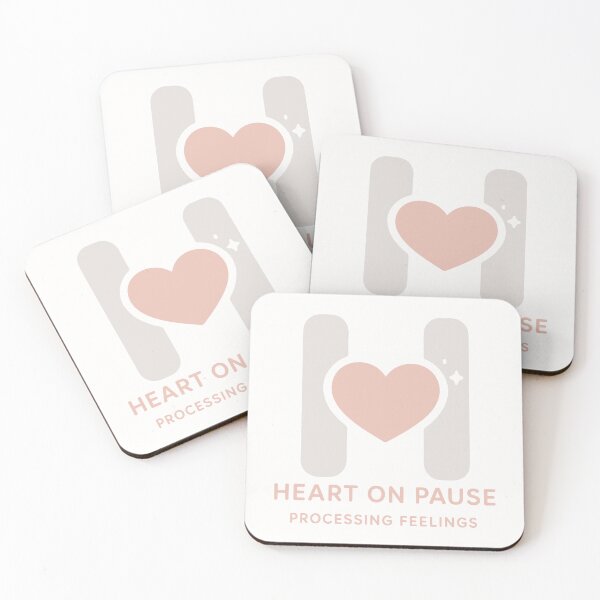 Item preview, Heart on Pause – Processing Feelings designed and sold by SnappyPNG.
