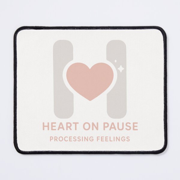 Item preview, Heart on Pause – Processing Feelings designed and sold by SnappyPNG.