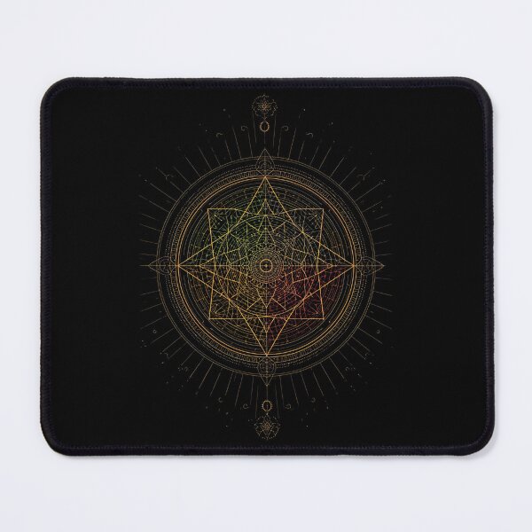 Item preview, Ikigai Geometric Mandala Spiritual Focus designed and sold by ChicTrendz.