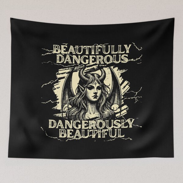 Item preview, Black and Beige Grunge Devil . designed and sold by Anime-Clothes1.