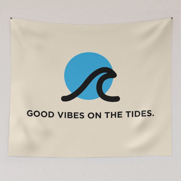 Item preview, Good Vibes On The Tides. designed and sold by kfeydesign.