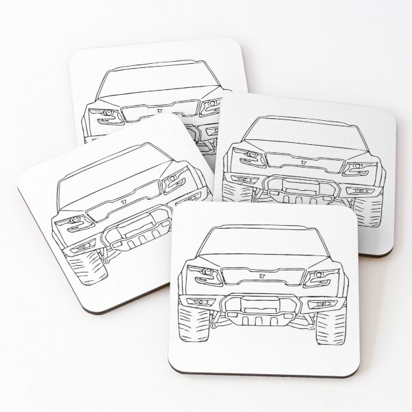 Item preview, Minimalist Off-Road Car Line Art | Handmade Illustration designed and sold by TorqueThread.