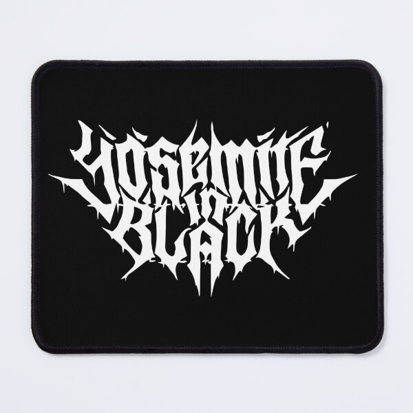 Item preview, Yosemite In Black | Where Beauty Burns and Darkness Roars designed and sold by SkullsAndShirts.