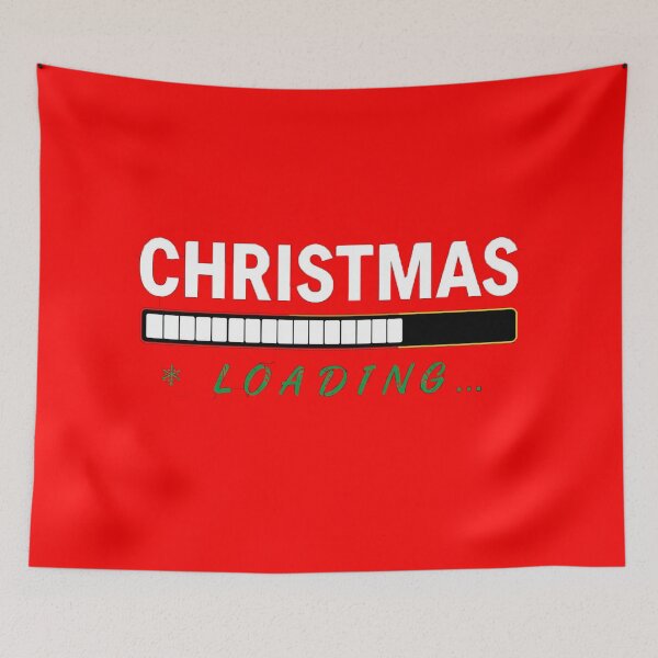 Item preview, Christmas Loading Bar — Funny Holiday Countdown Design designed and sold by Graphic Therapist.