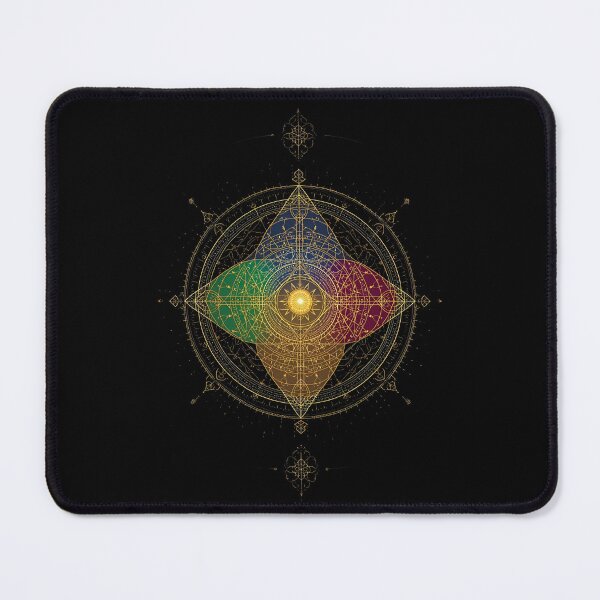 Item preview, Sacred Ikigai Mandala Jewel Tones designed and sold by ChicTrendz.