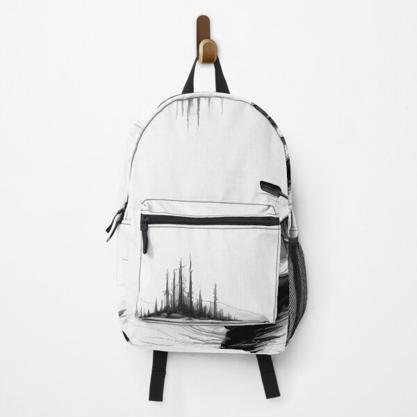 Item preview, Canoe Lake Tranquil Black White Art designed and sold by Cine8.