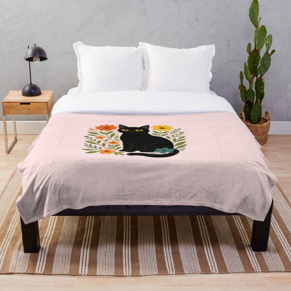 Item preview, "Gato místico en flor" designed and sold by CreativePulse10.